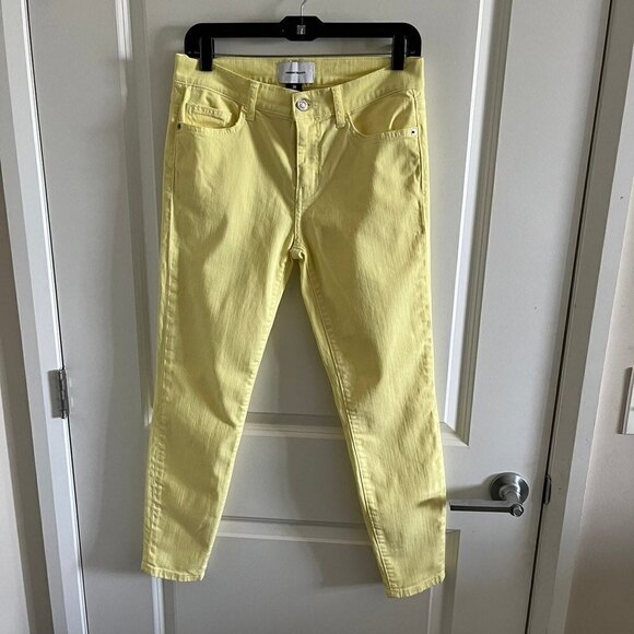 CURRENT Elliott Jeans The Stiletto Acid Yellow 28 - Picture 4 of 11